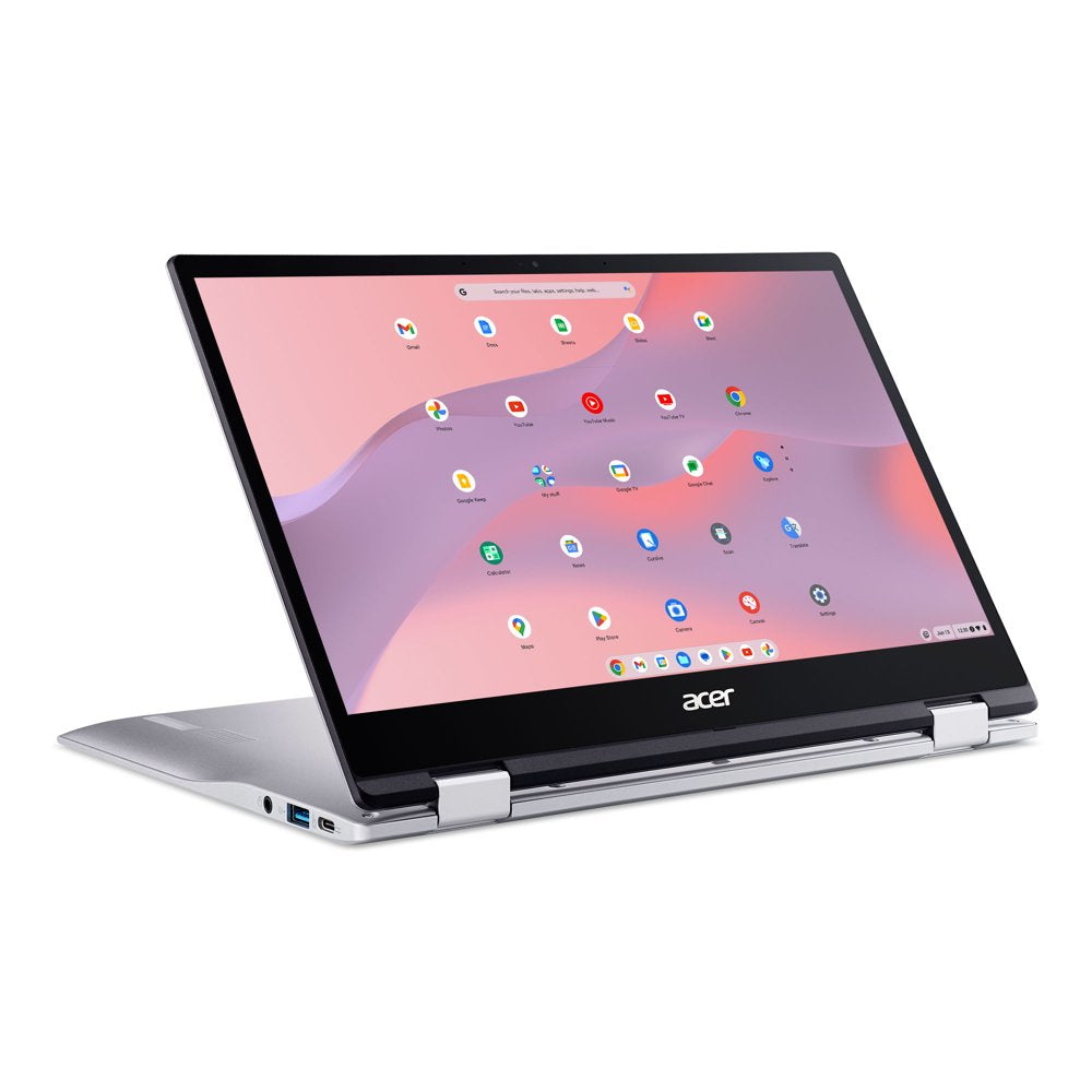 Spin 513 Chromebook, 13.3" FHD IPS Multi-Touch Corning Gorilla Glass Display, Qualcomm Snapdragon 7C Compute Platform, 4GB RAM, 64GB Emmc, CP513-1H-S60F